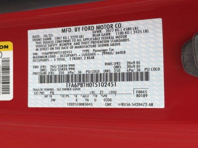 2026 Ford Mustang ECOBOOST PREMIUM FASTBACK