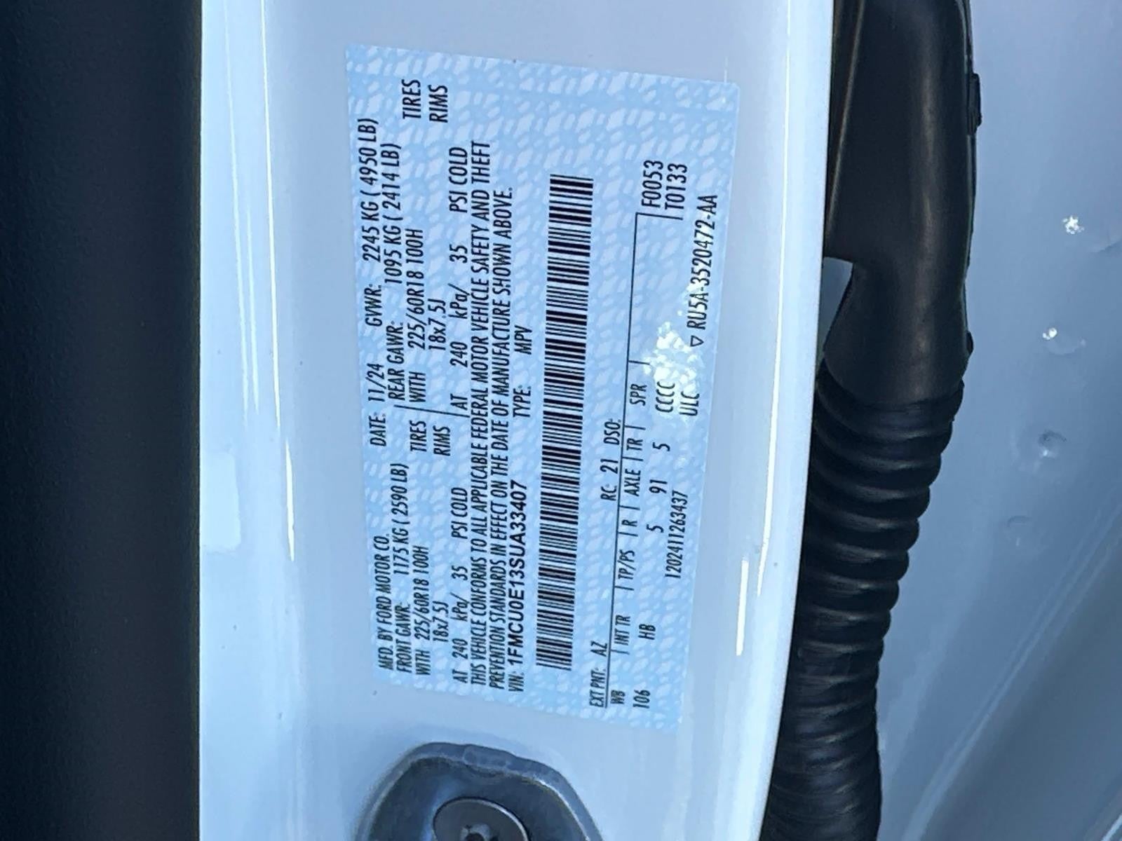 2025 Ford Escape PHEV FWD