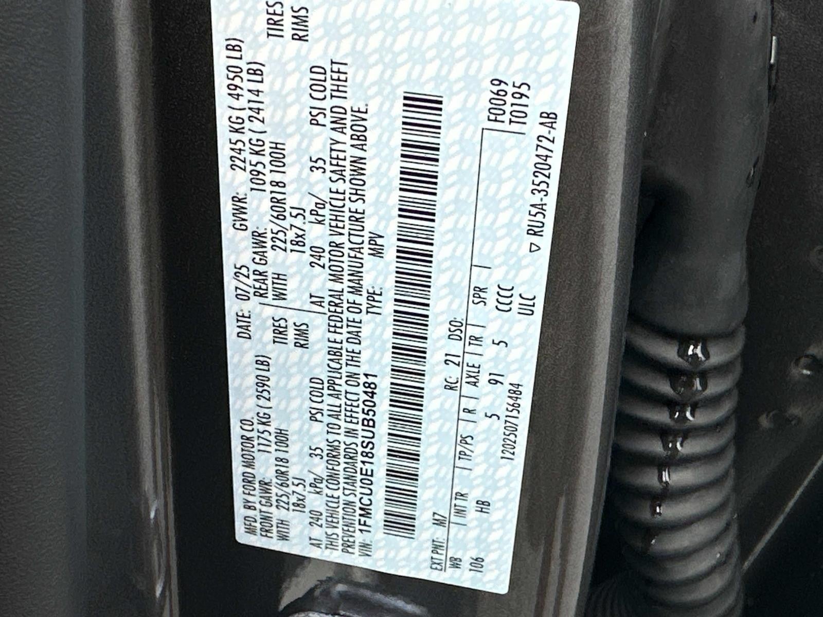 2025 Ford Escape PHEV FWD