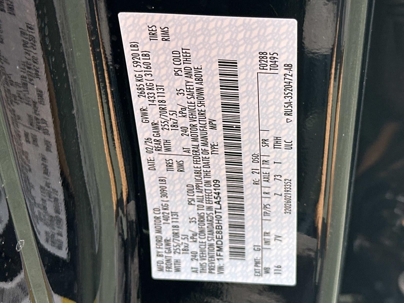 2026 Ford Bronco OUTER BANKS 4 DOOR 4X4