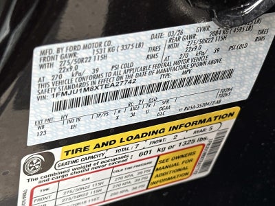 2026 Ford Expedition PLATINUM 4X4