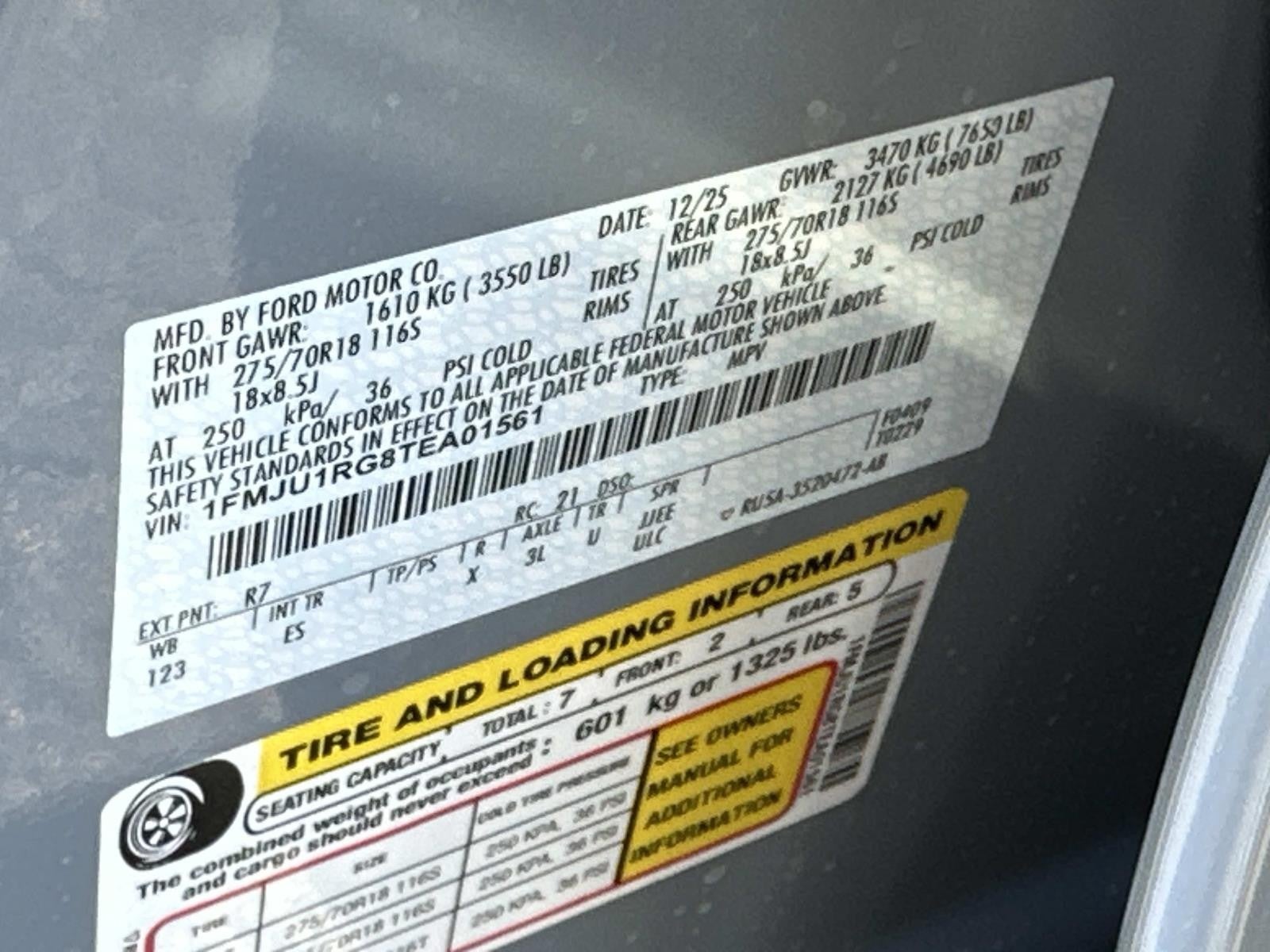 2026 Ford Expedition TREMOR 4X4