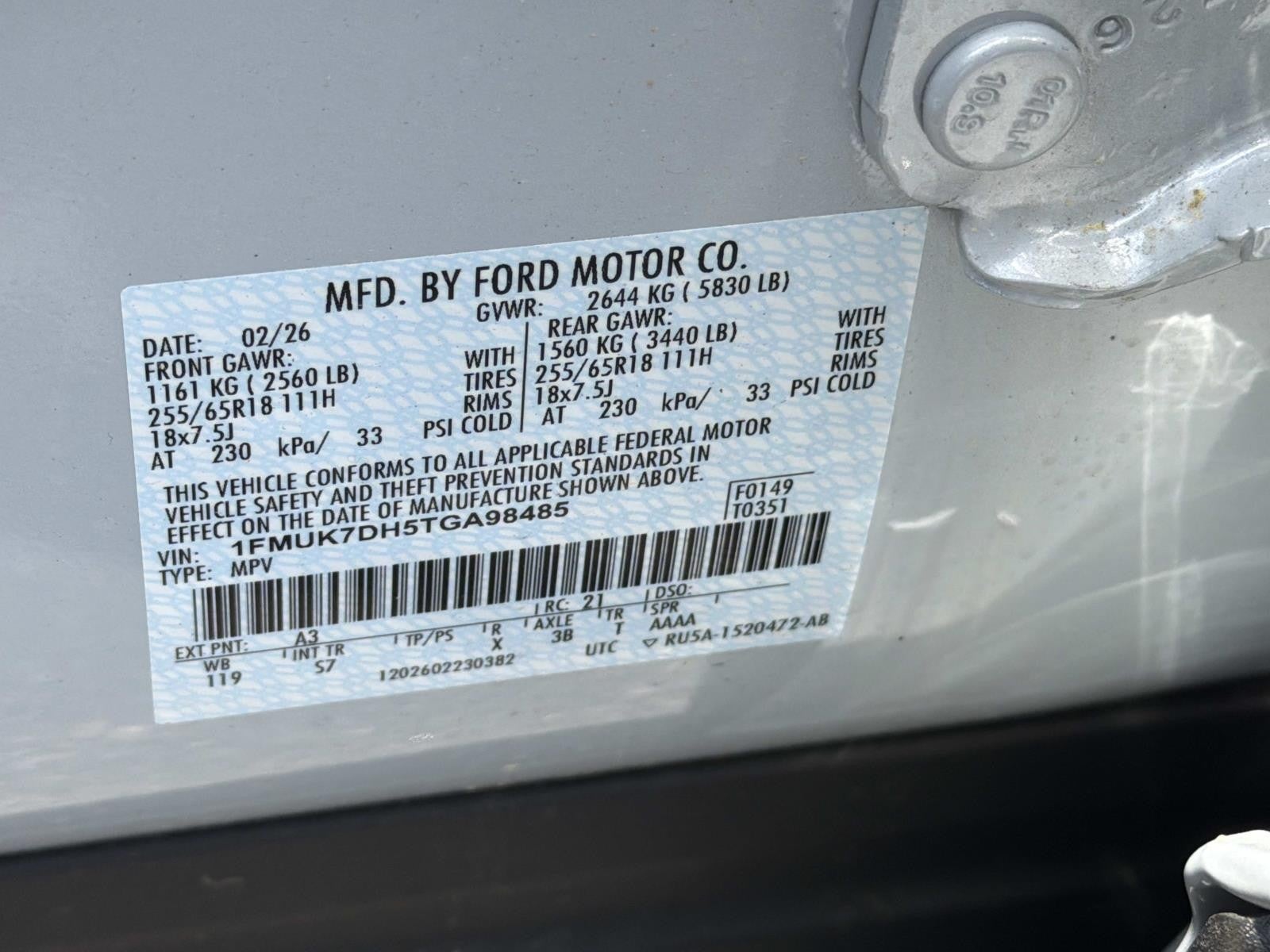 2026 Ford Explorer ACTIVE RWD