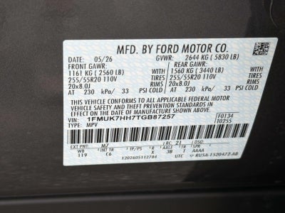 2026 Ford Explorer PLATINUM RWD
