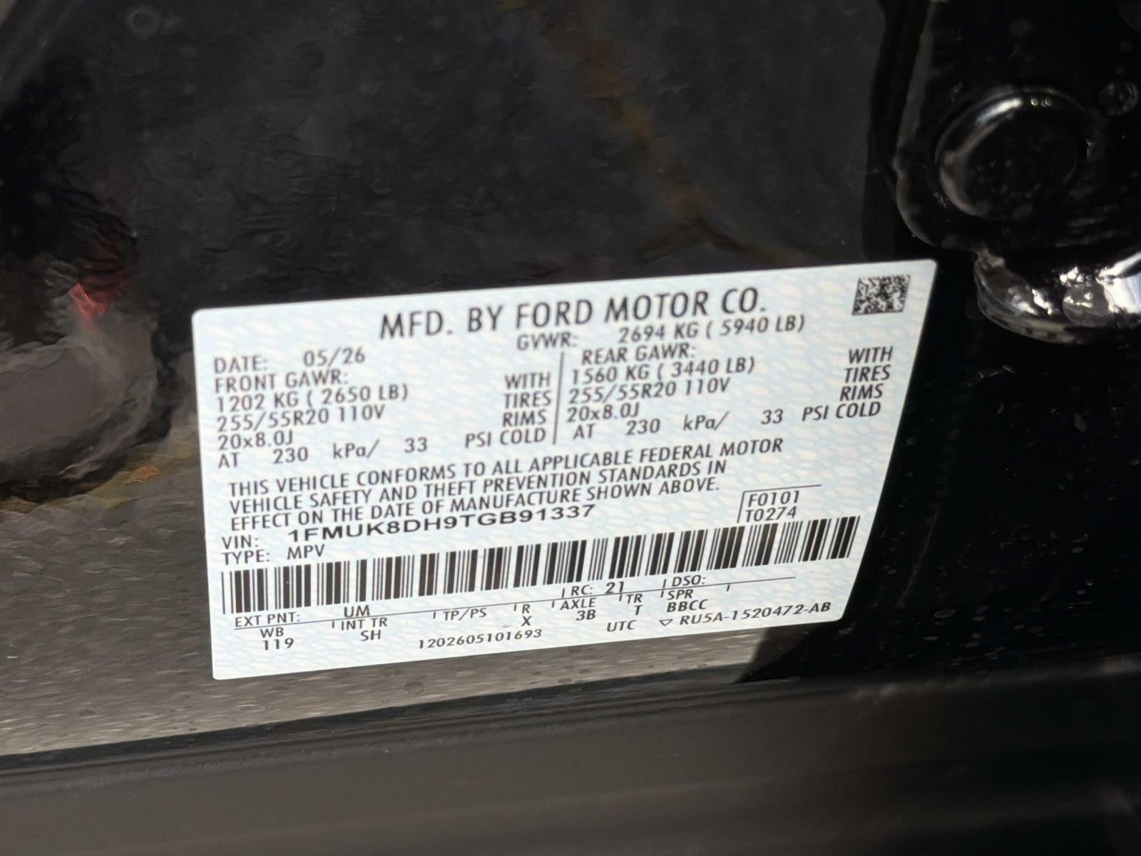 2026 Ford Explorer ACTIVE W/200A PKG 4WD