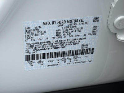 2026 Ford Explorer TREMOR 4WD