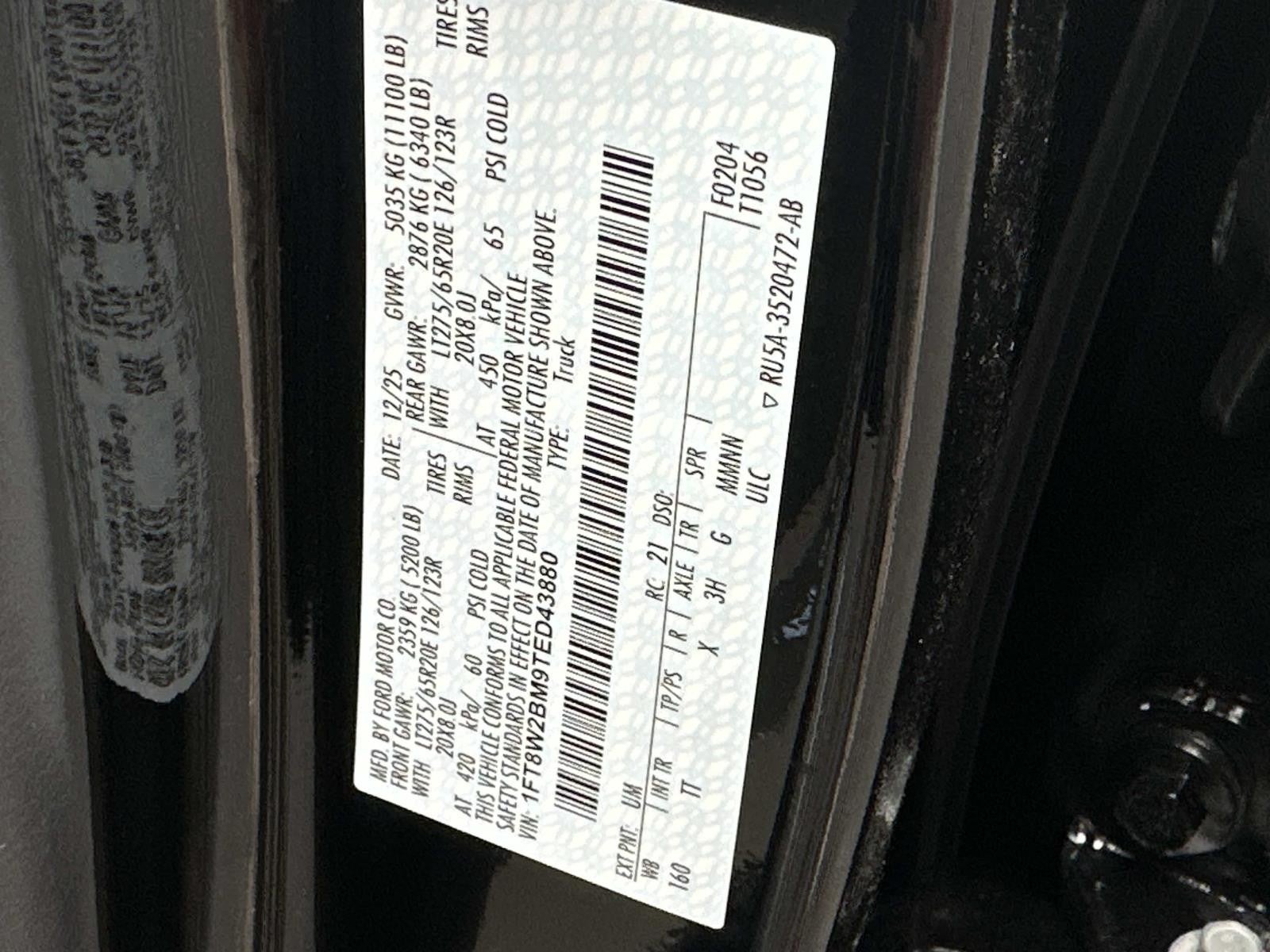 2026 Ford Super Duty F-250 SRW PLATINUM 4WD CREW CAB 6.7