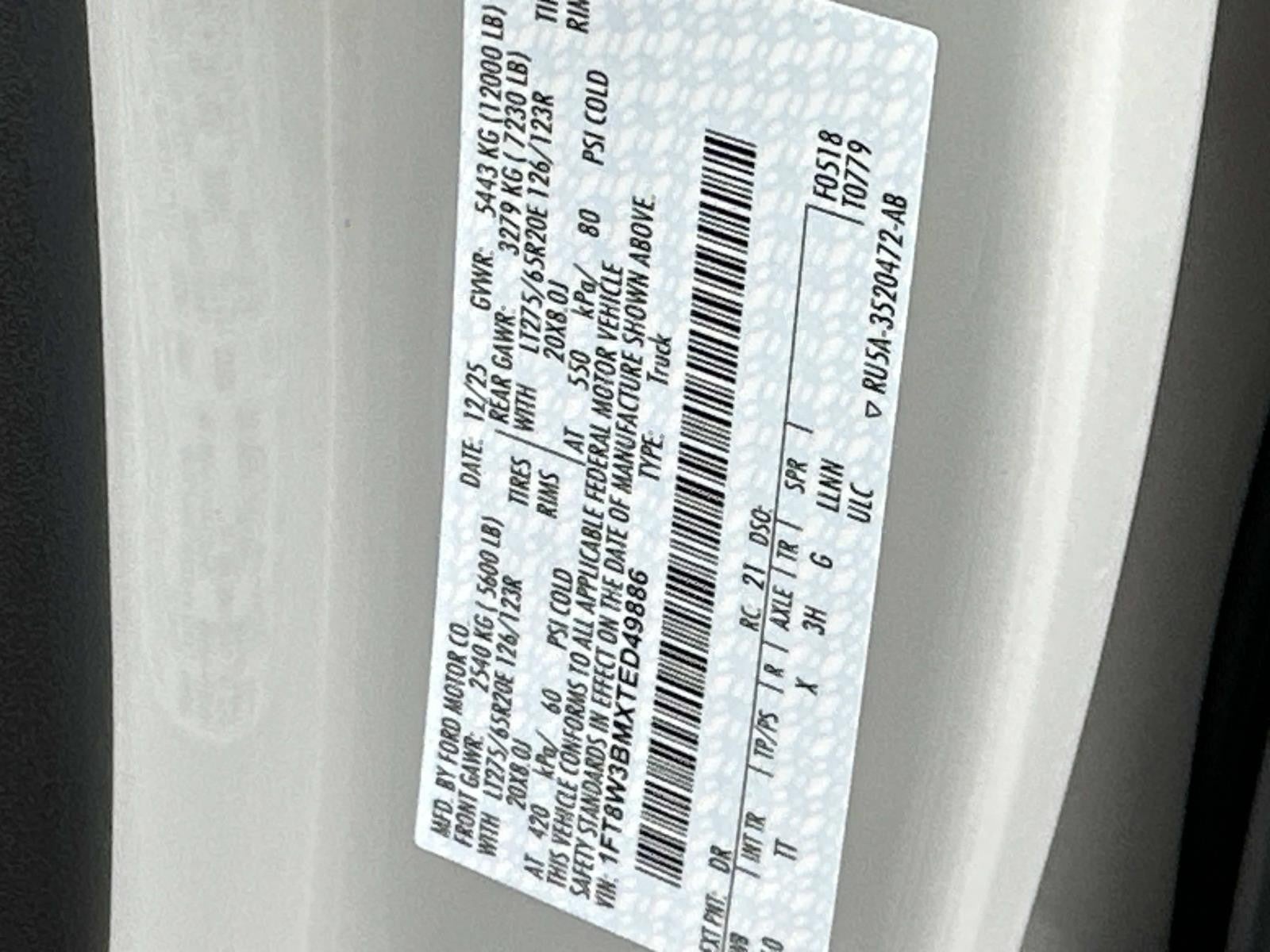 2026 Ford Super Duty F-350 SRW PLATINUM 4WD CREW CAB 6.7