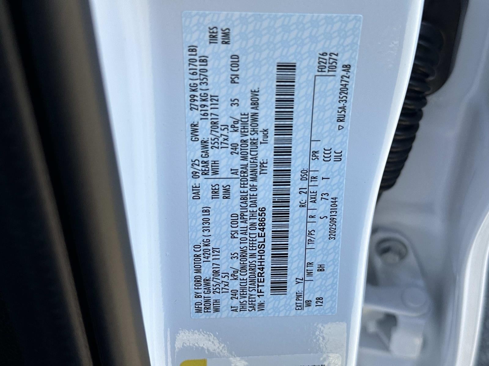 2025 Ford Ranger XLT 4WD SUPERCREW 5' BOX