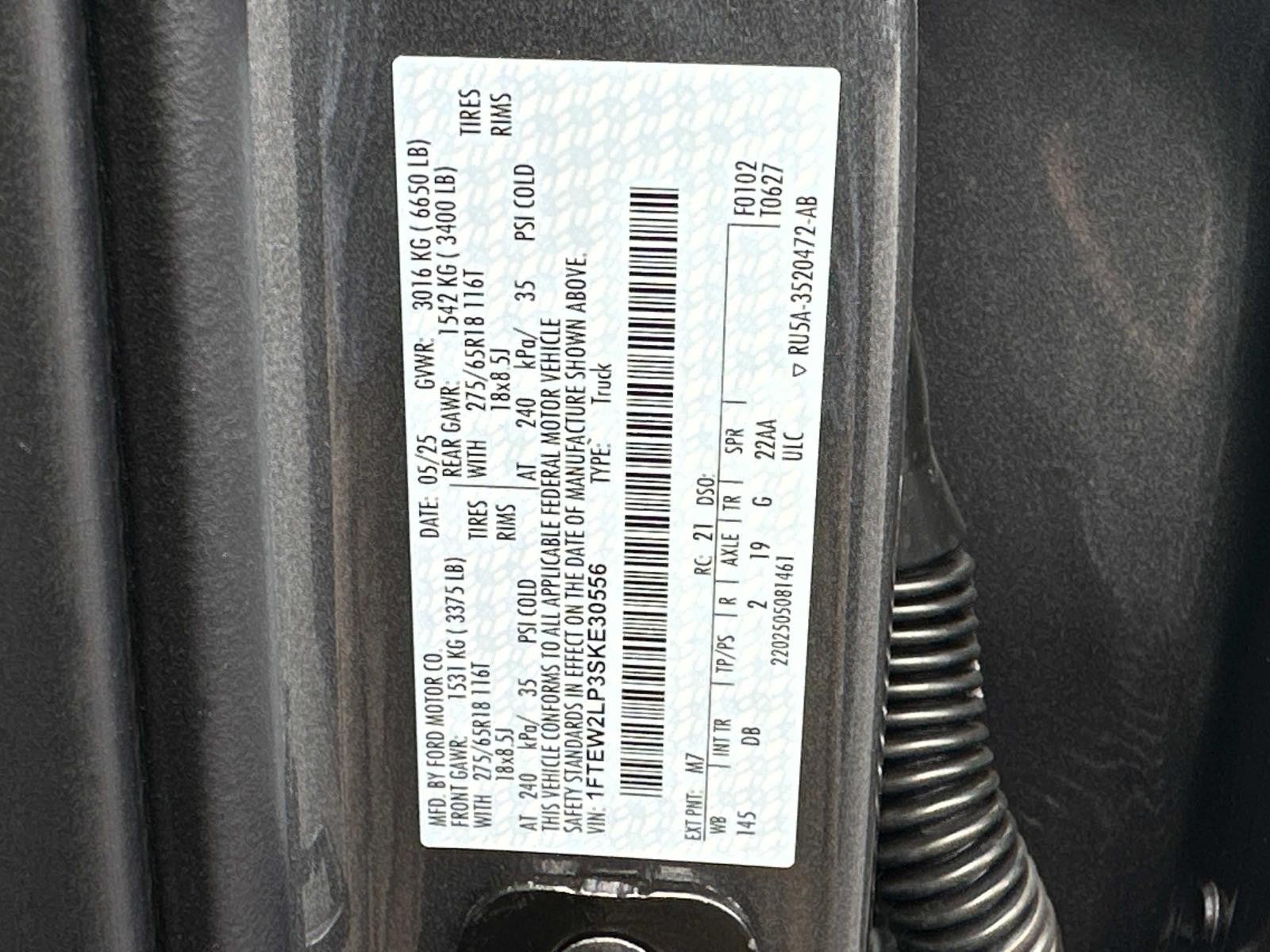 2025 Ford F-150 STX 4WD SUPERCREW 5.5' BO