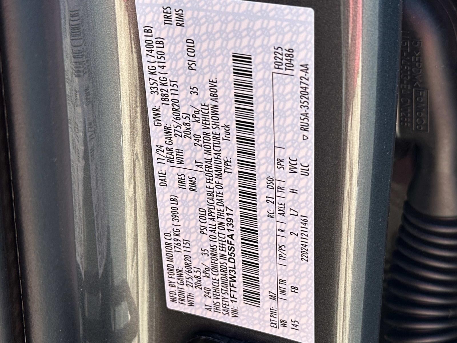 2025 Ford F-150 XLT 4WD SUPERCREW 5.5' BO