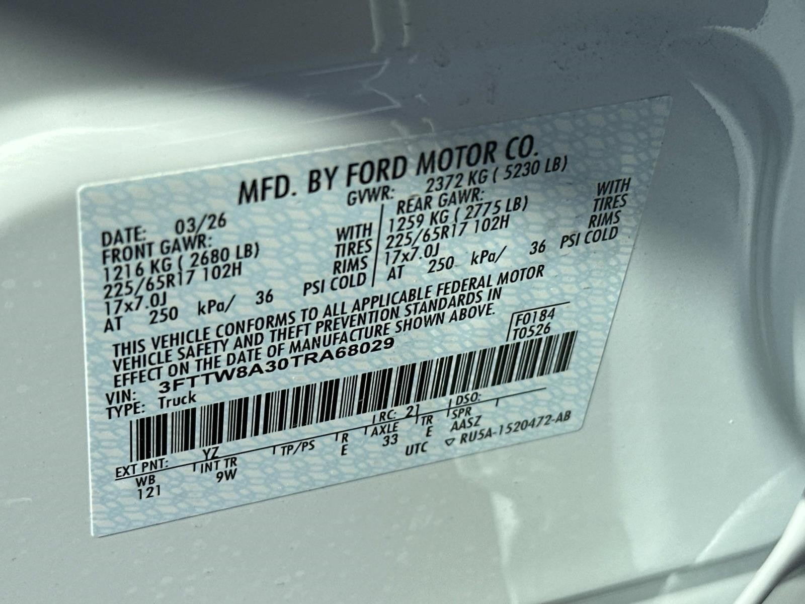 2026 Ford Maverick XL FWD SUPERCREW