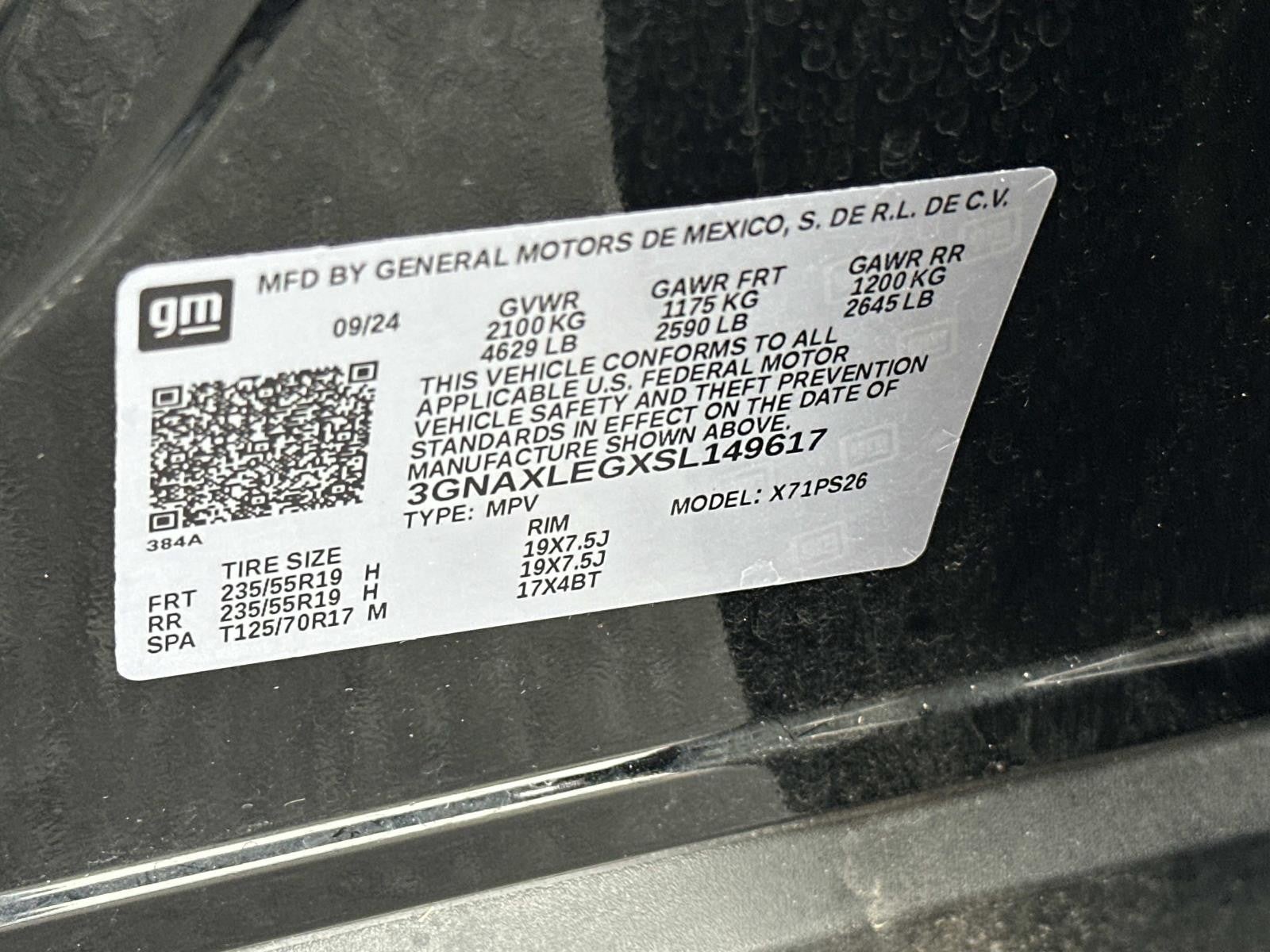 2025 Chevrolet Equinox FWD RS