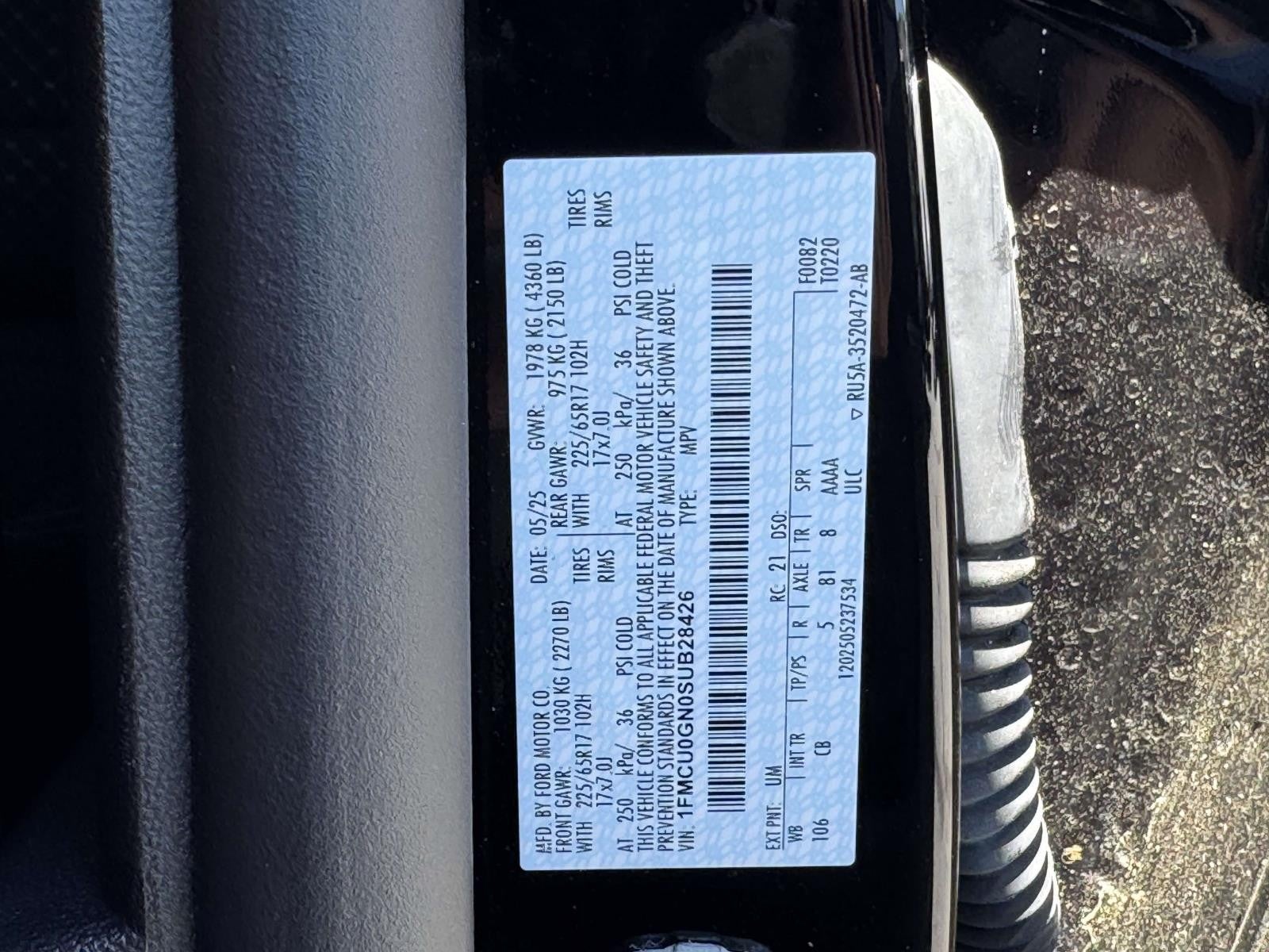 2025 Ford Escape ACTIVE FWD
