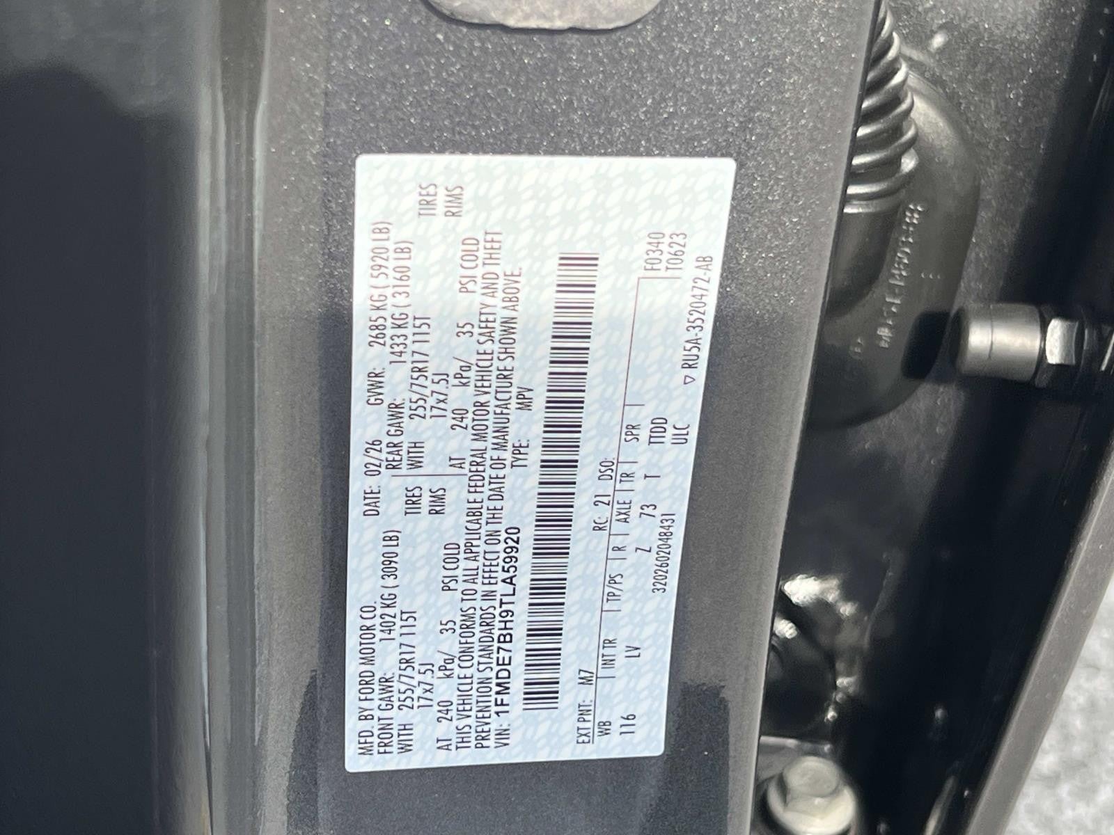 2026 Ford Bronco BIG BEND 4 DOOR 4X4