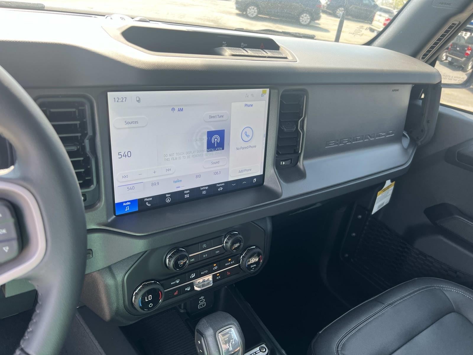 2026 Ford Bronco BIG BEND 4 DOOR 4X4