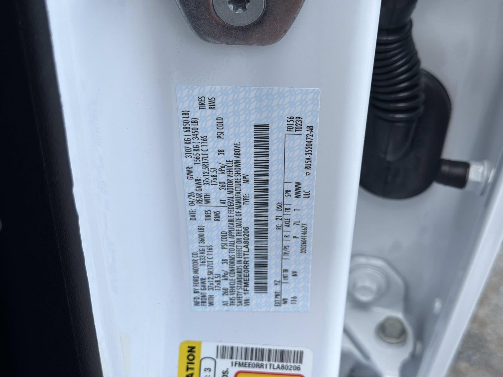 2026 Ford Bronco RAPTOR 4 DOOR ADVANCED 4X