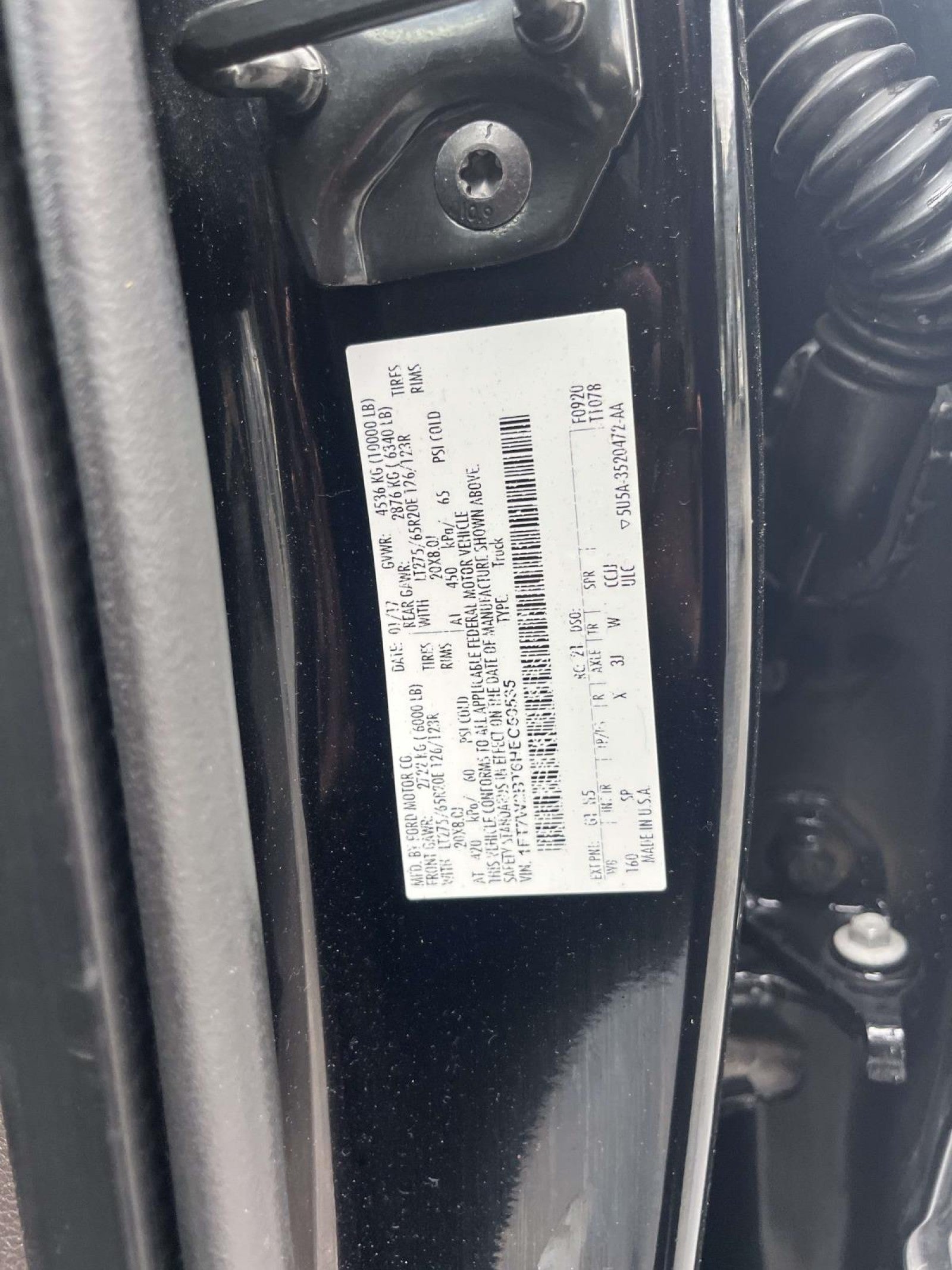 2017 Ford Super Duty F-250 SRW KING RANCH CREW
