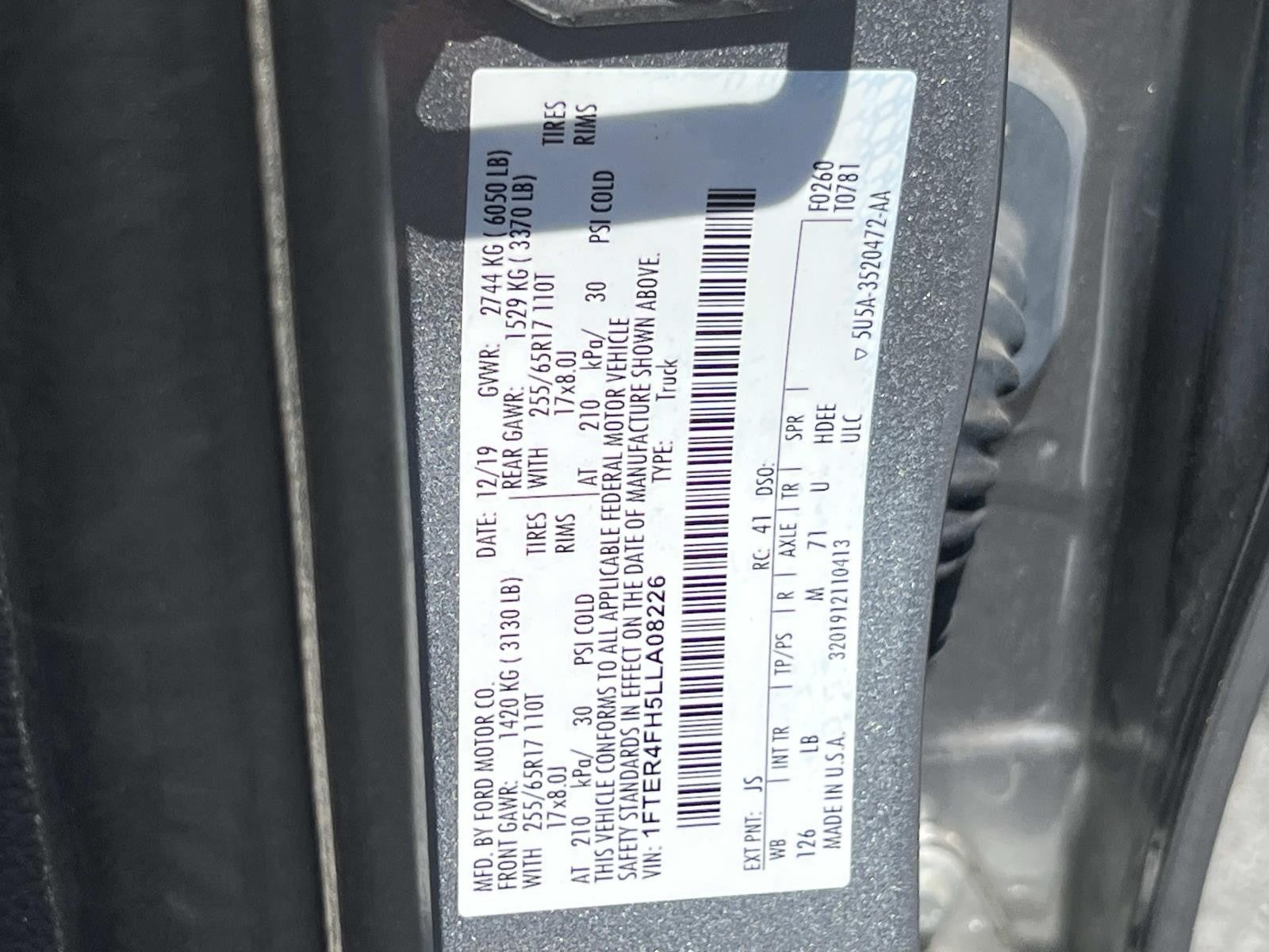 2020 Ford Ranger XLT