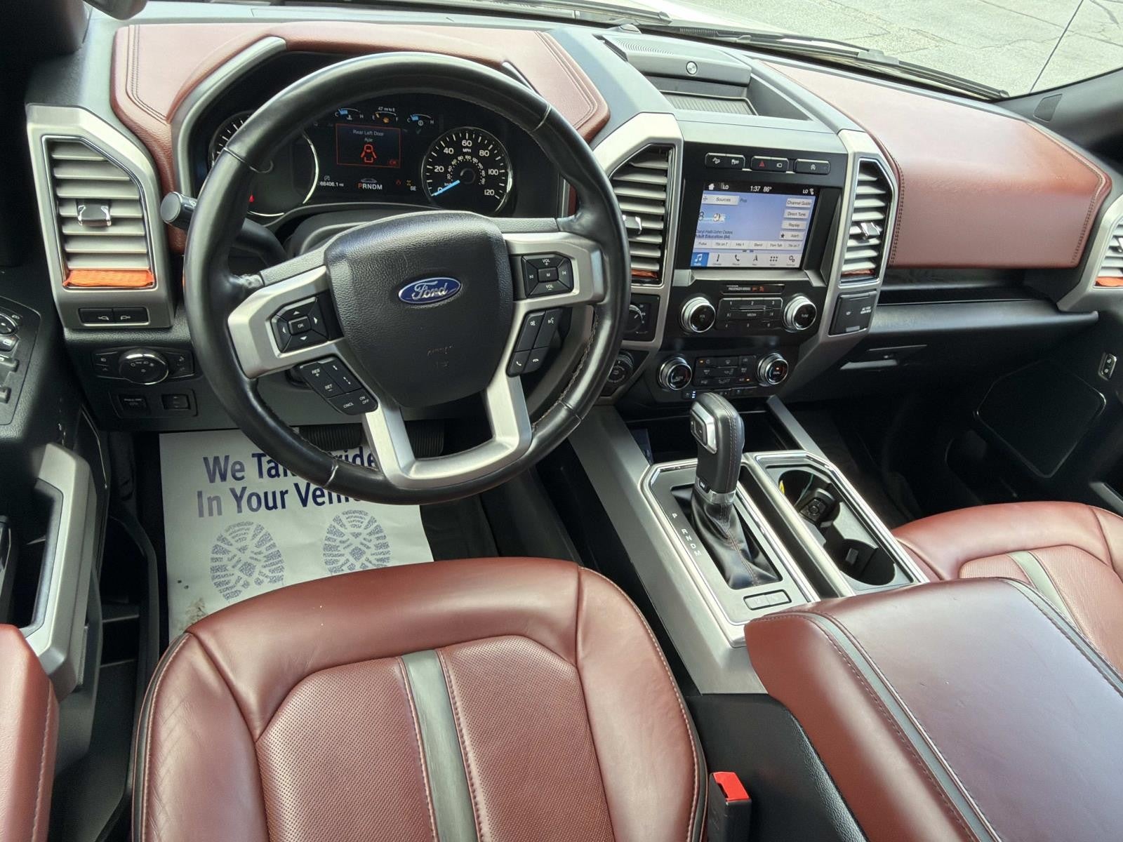 2019 Ford F-150 PLATINUM 4WD SUPERCREW 5.