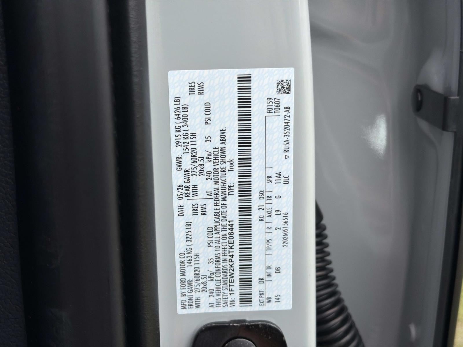 2026 Ford F-150 STX 2WD SUPERCREW 5.5' BO