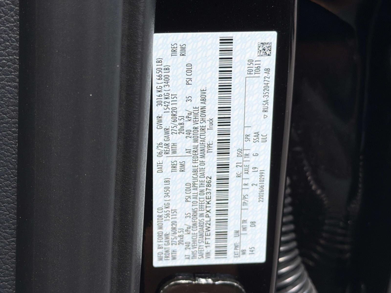 2026 Ford F-150 STX 4WD SUPERCREW 5.5' BO