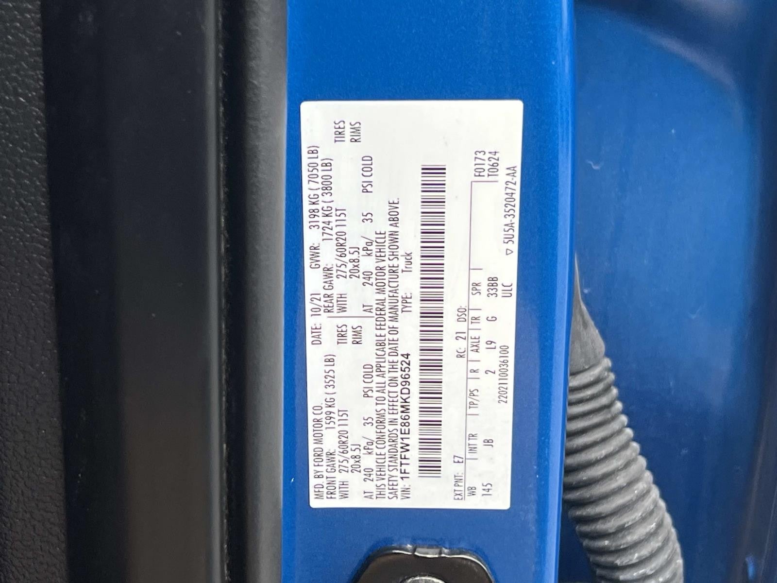 2021 Ford F-150 4WD CREW STX