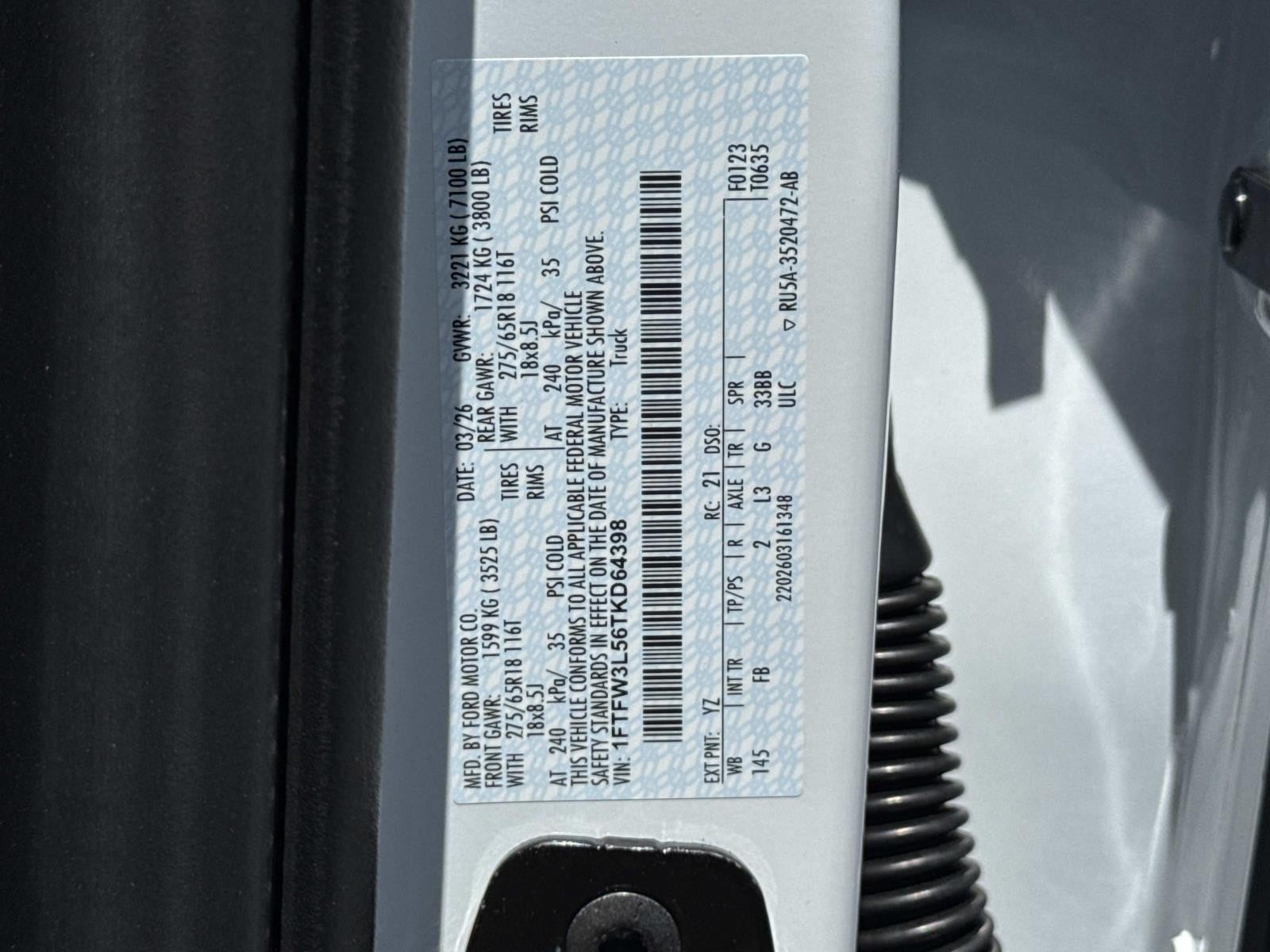2026 Ford F-150 XLT 4WD SUPERCREW 5.5' BO