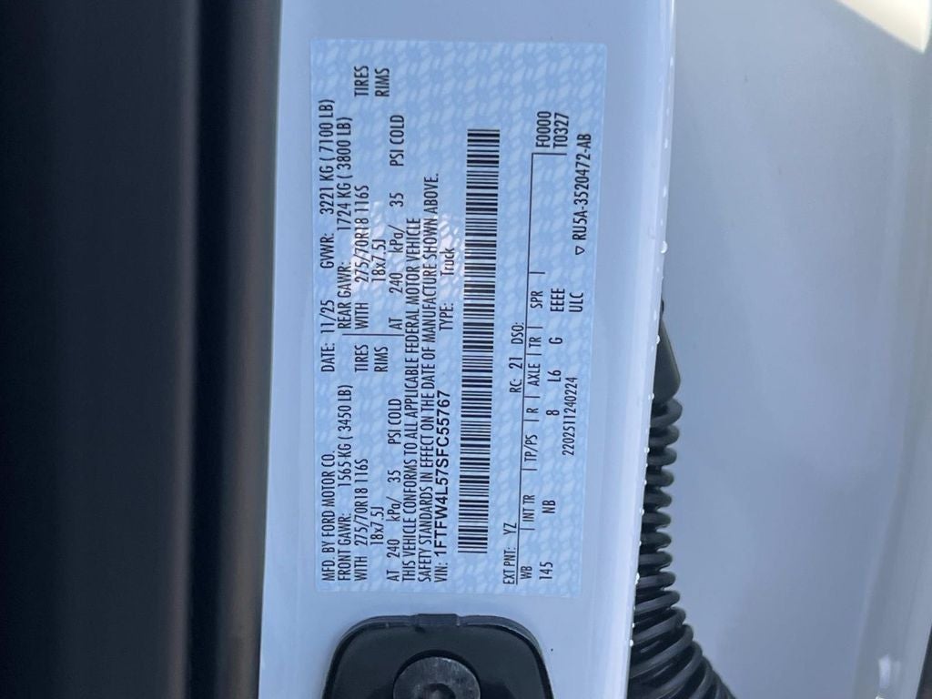 2025 Ford F-150 Tremor