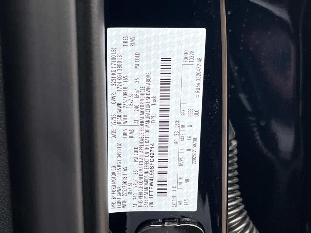 2025 Ford F-150 Tremor