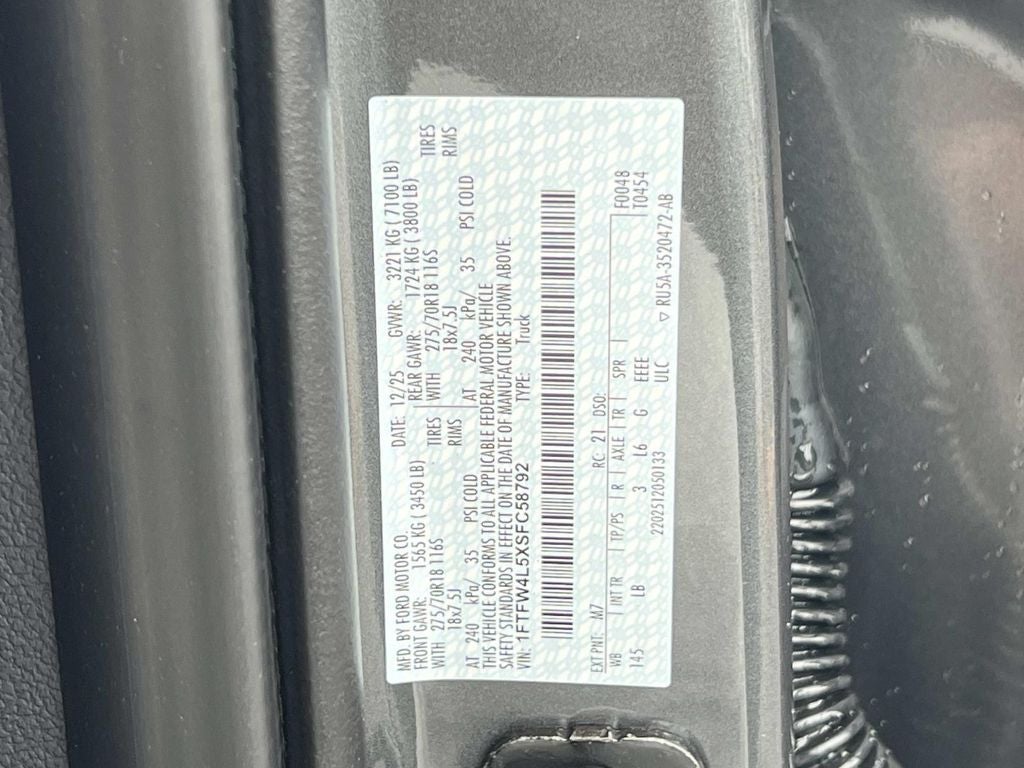 2025 Ford F-150 Tremor