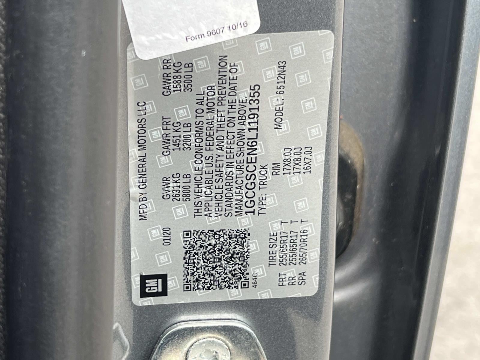 2020 Chevrolet Colorado CREW LT