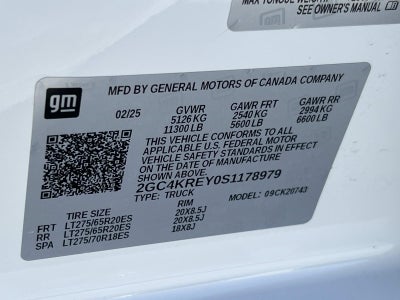 2025 Chevrolet Silverado 2500HD High Country