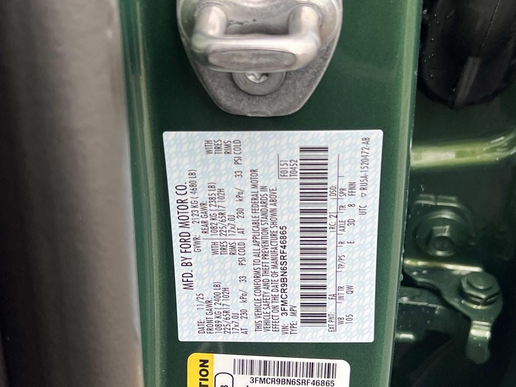 2025 Ford Bronco Sport Big Bend