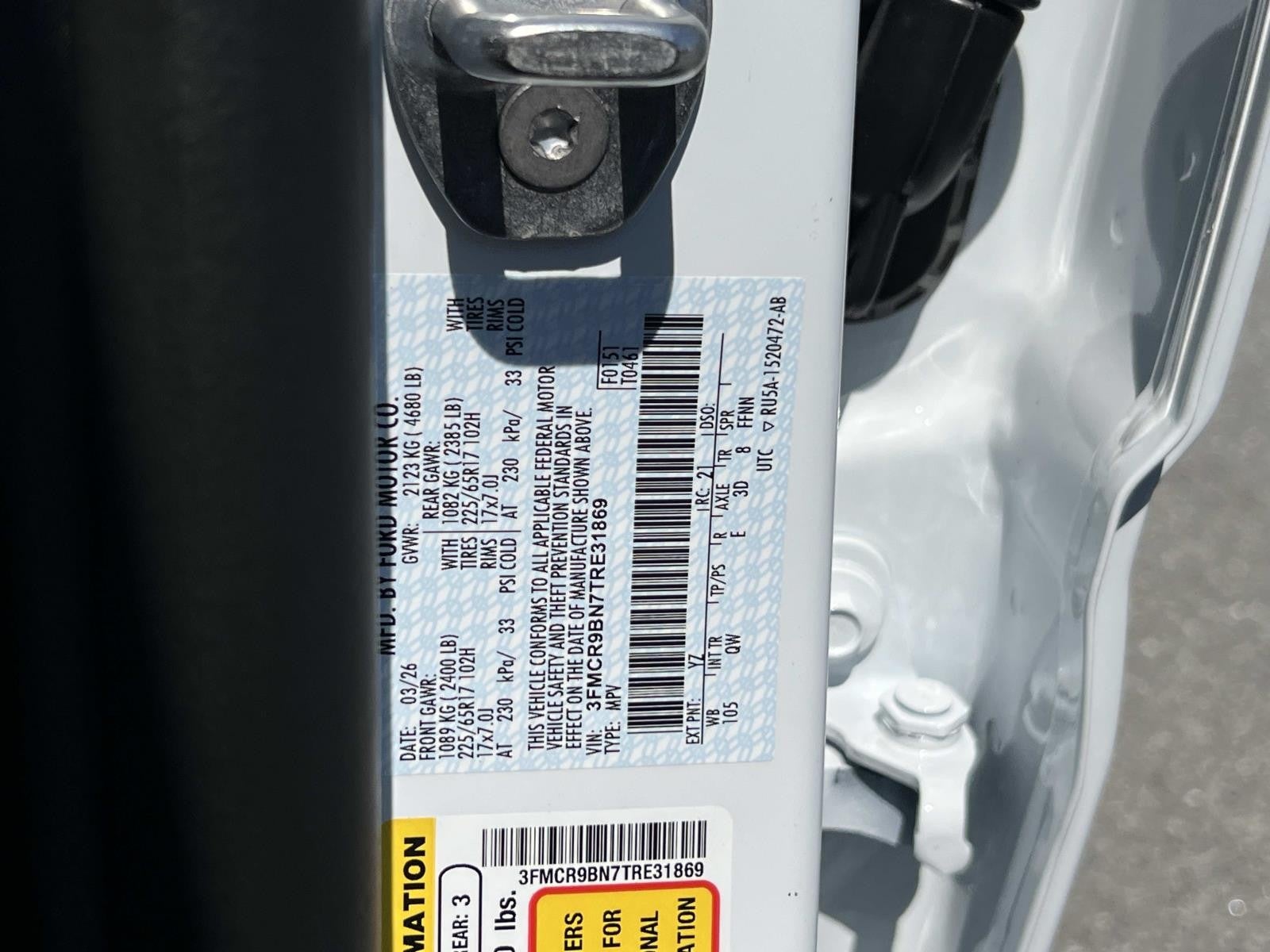 2026 Ford Bronco Sport BIG BEND 4X4