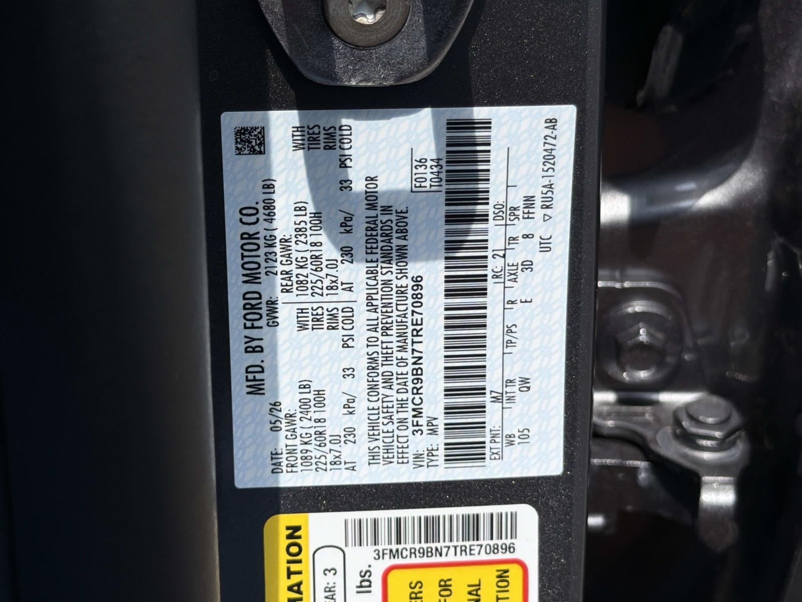 2026 Ford Bronco Sport BIG BEND 4X4