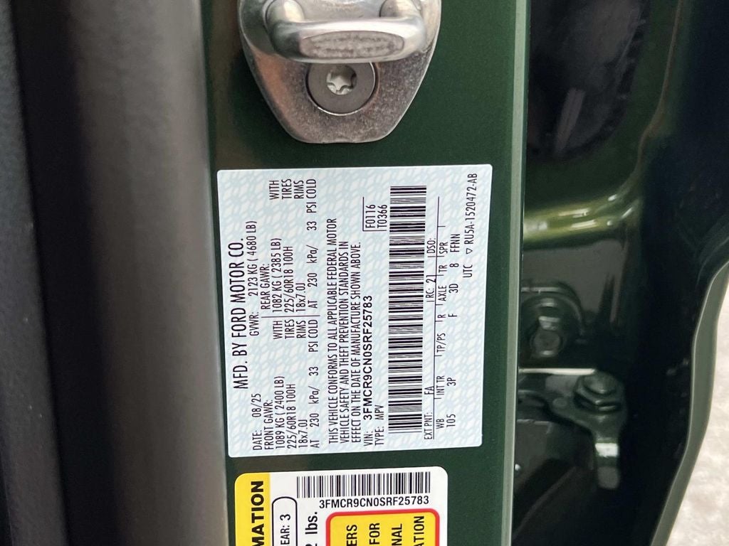 2025 Ford Bronco Sport Outer Banks