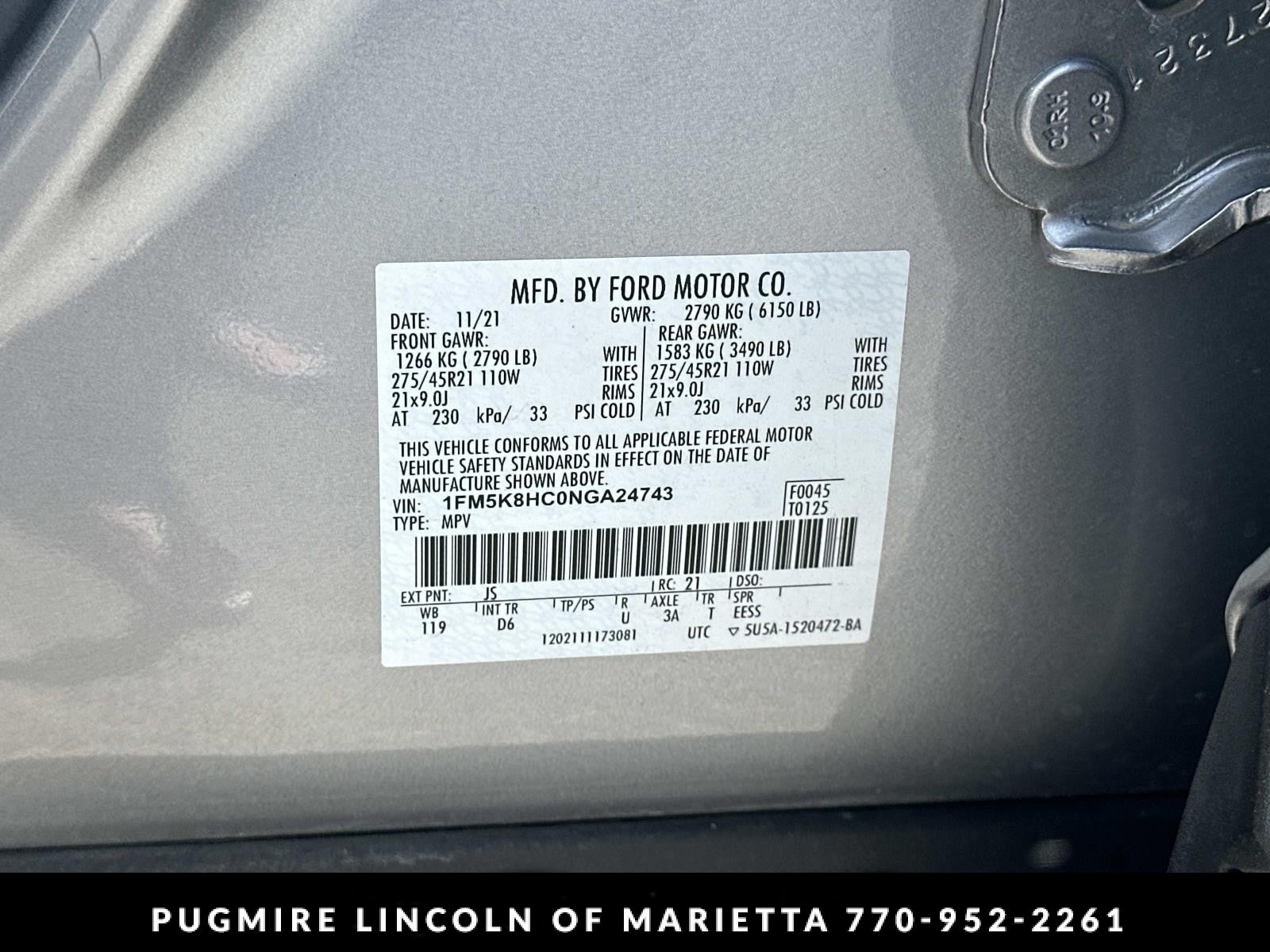 2022 Ford Explorer Platinum