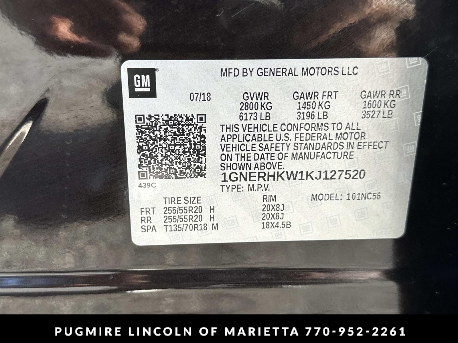 2019 Chevrolet Traverse LT Leather