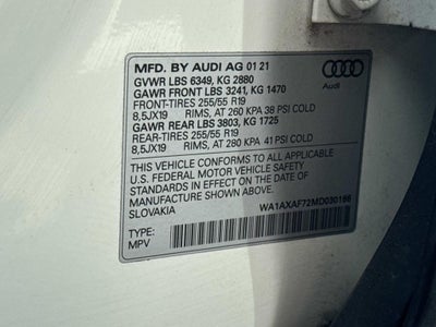 2021 Audi Q7 55 Premium quattro