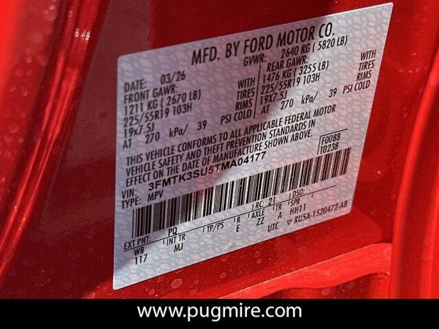 2026 Ford Mustang Mach-E PREMIUM AWD