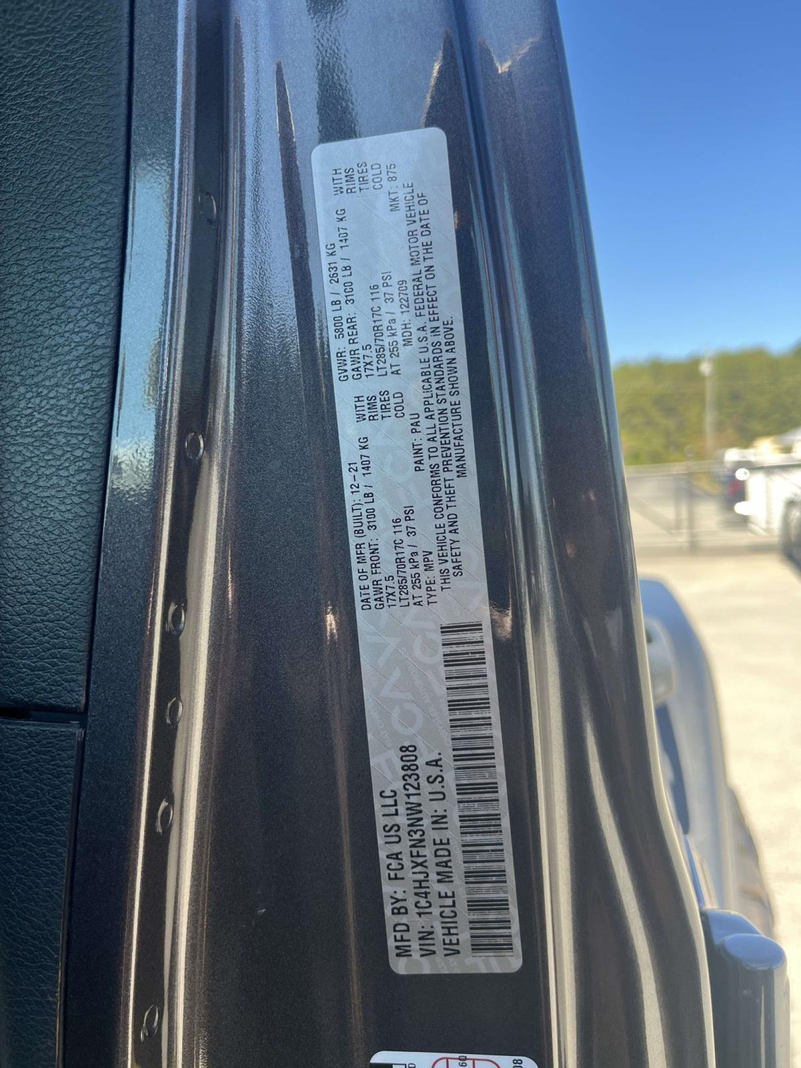2022 Jeep Wrangler Unlimited UNLIMITED RUBICON 4X4