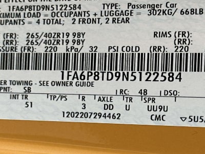 2022 Ford Mustang PREMIUM COUPE