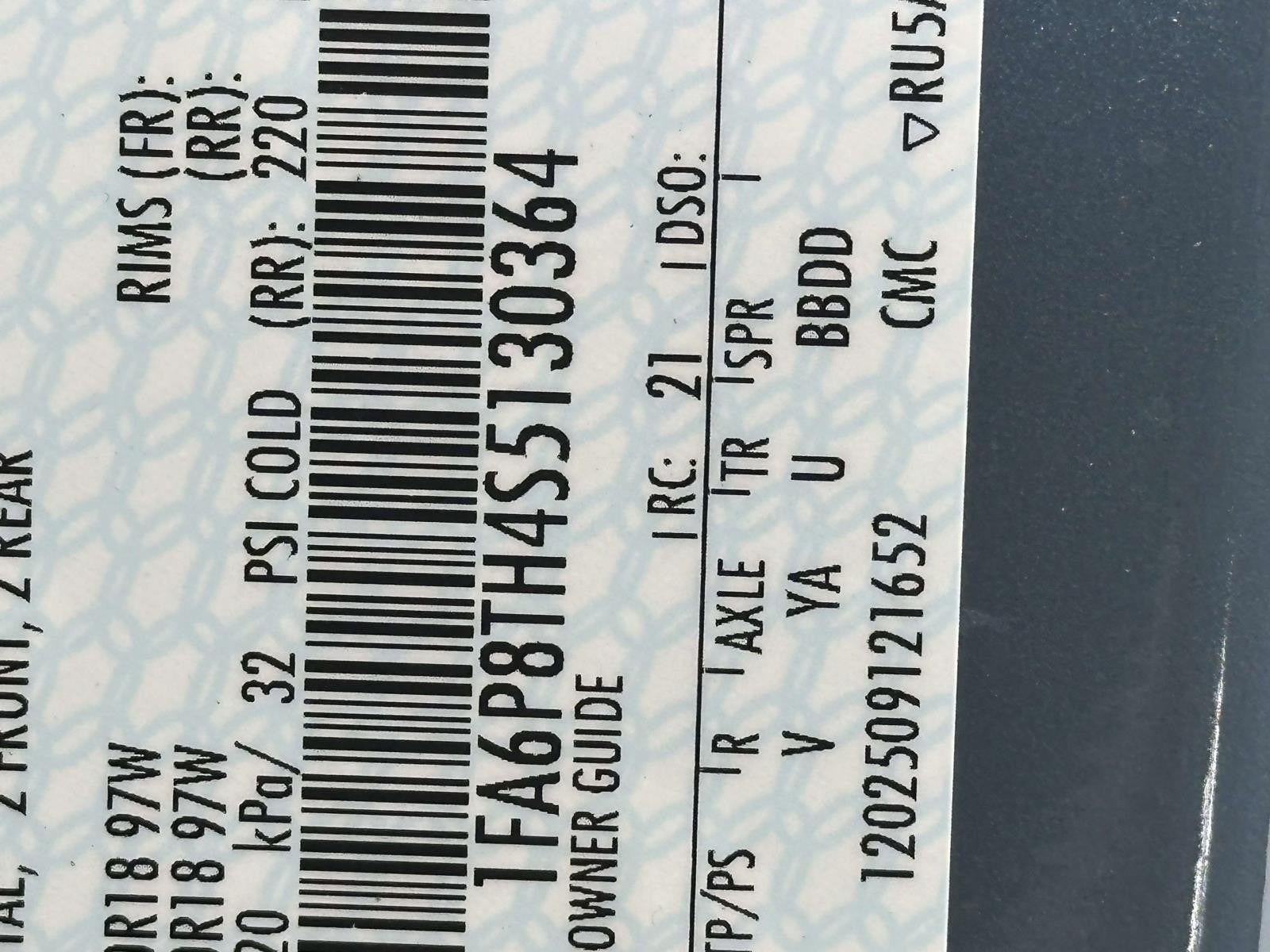 2025 Ford Mustang ECOBOOST FASTBACK