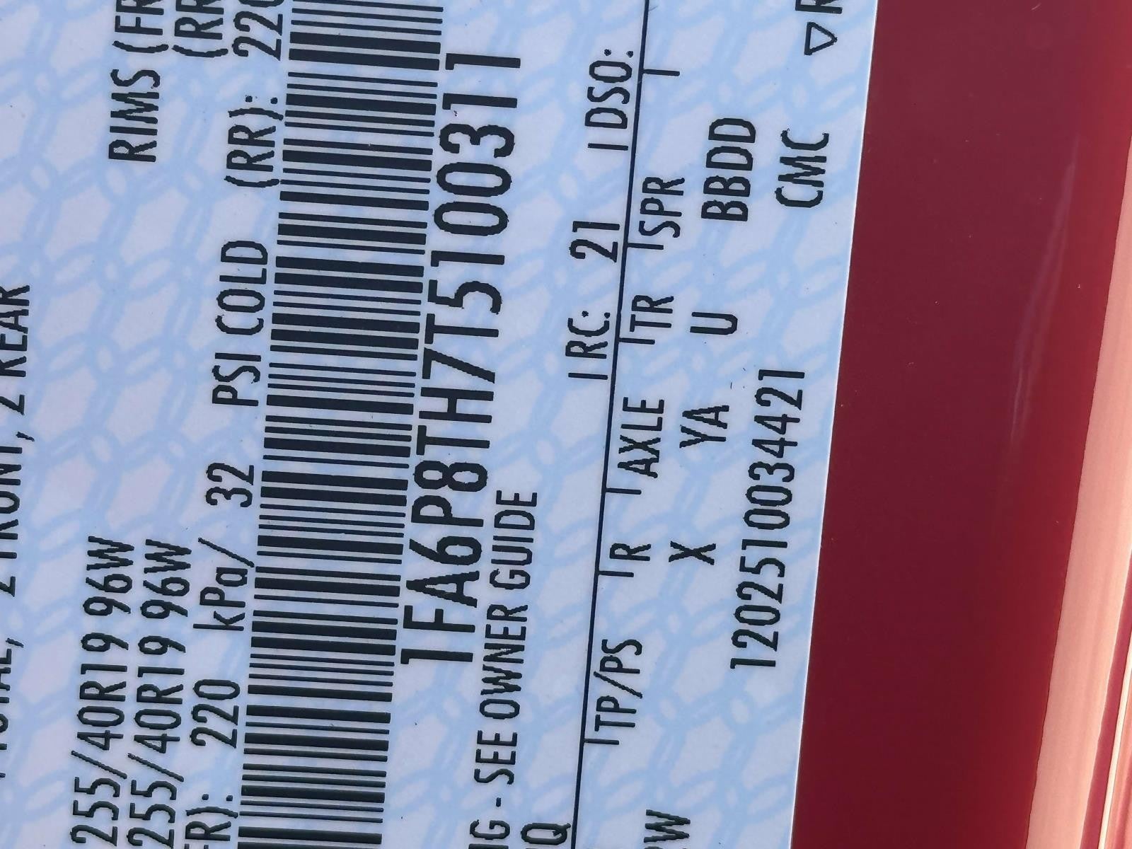 2026 Ford Mustang ECOBOOST FASTBACK