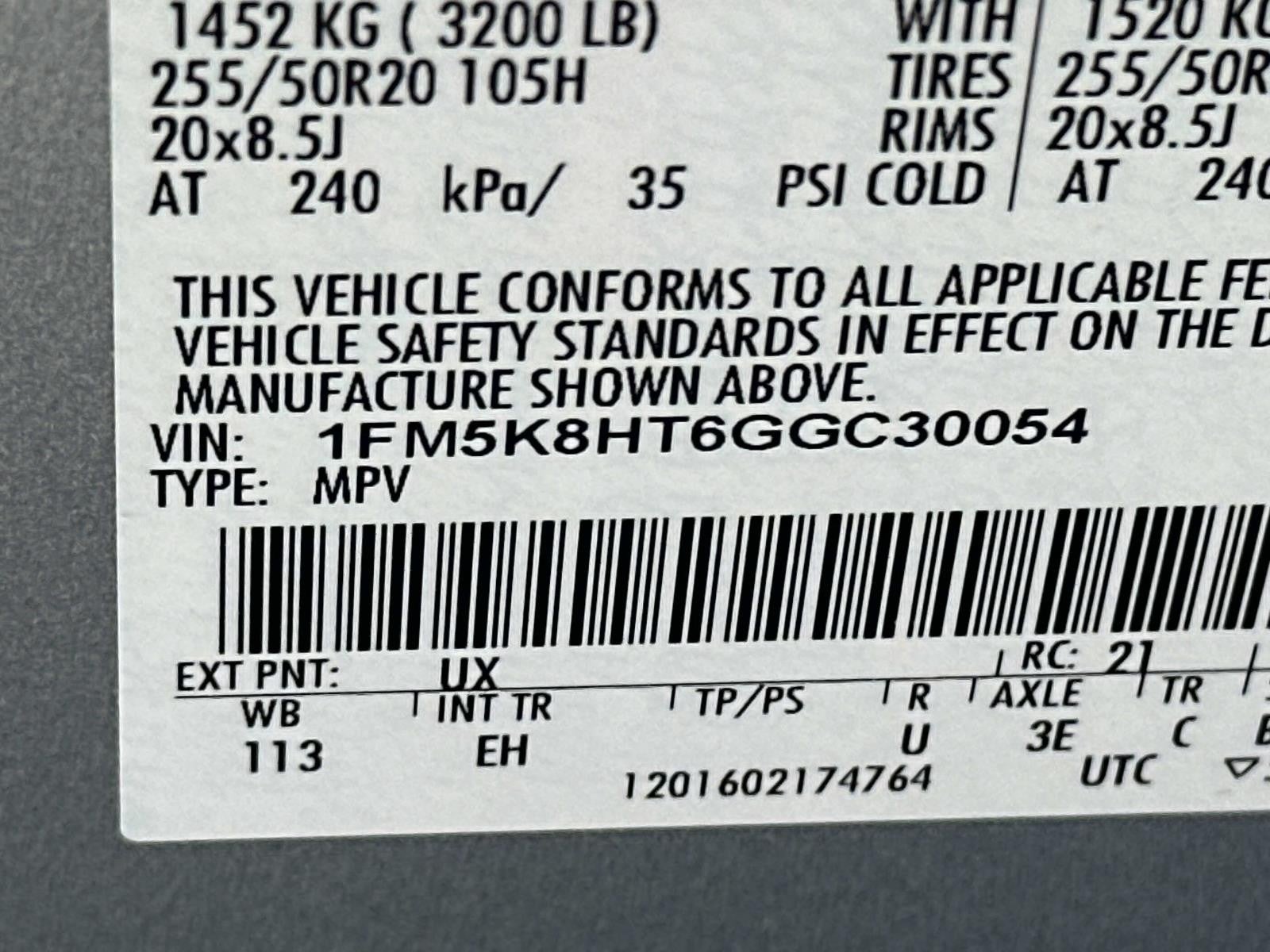 2016 Ford Explorer 4WD PLATINUM