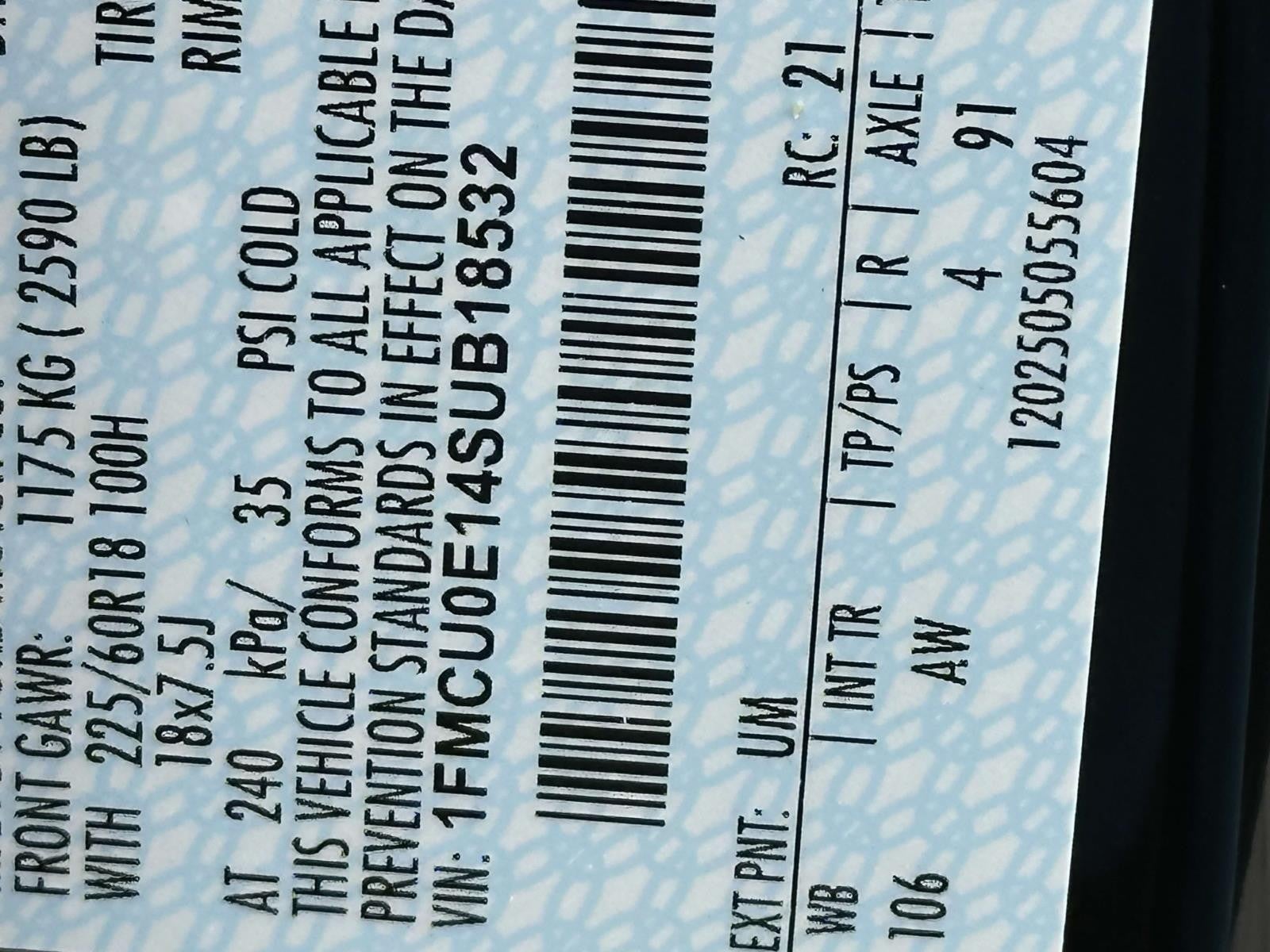 2025 Ford Escape PHEV FWD