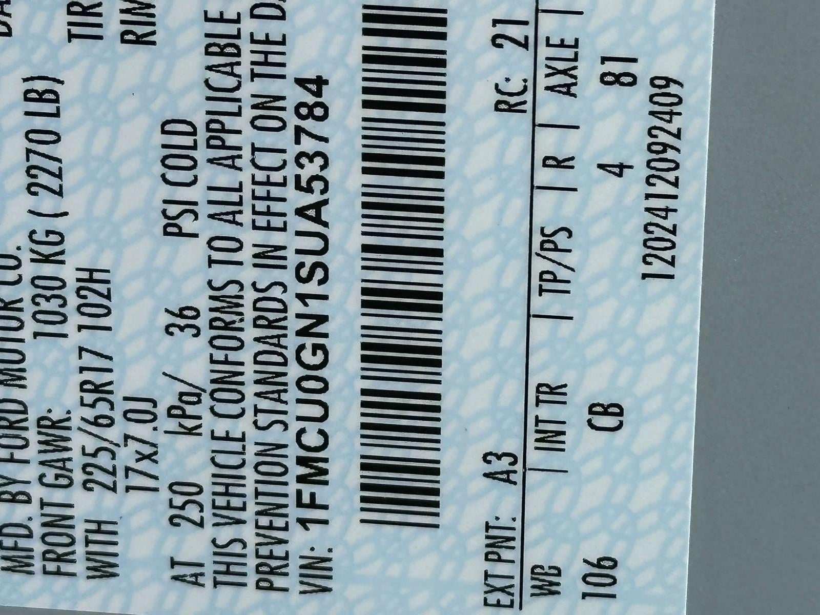 2025 Ford Escape ACTIVE FWD