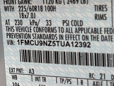 2026 Ford Escape ST-LINE SELECT AWD