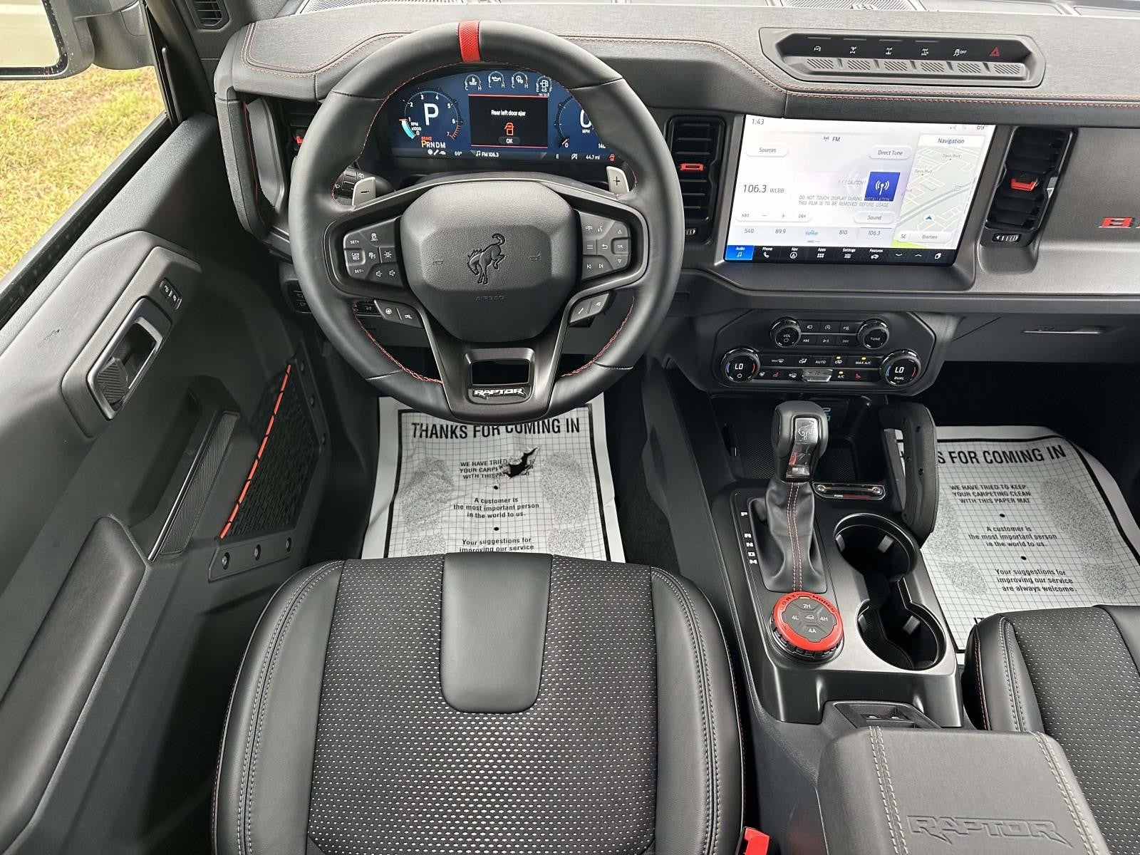 2025 Ford Bronco RAPTOR 4 DOOR ADVANCED 4X